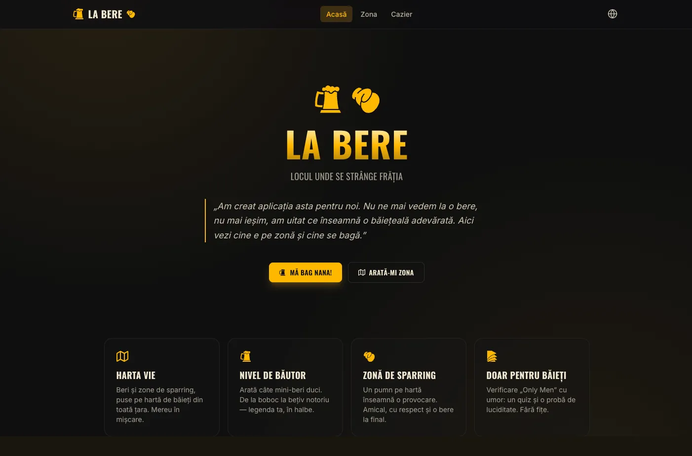La bere web project