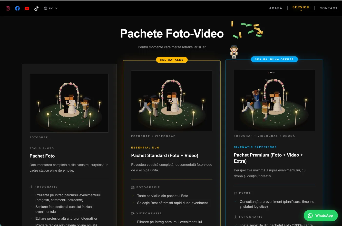 Focus Duo photo and video packages